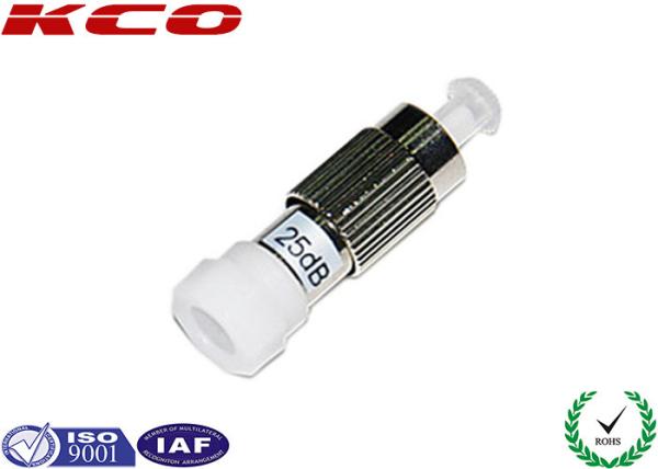 Cheap 25 dB Fiber Optic Attenuator Variable FC / APC Type Independence Wavelength for sale