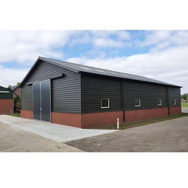 Cheap Steel Frame Warehouse for Carport Use Constructed with Durable Sandwich Panel Material for sale