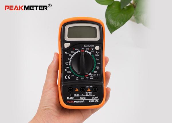 Cheap Mini Manual Ranging Multimeter , Electronic Pocket Digital Multimeter for sale