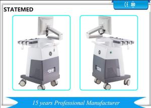 China Trolley Type Color Doppler Ultrasound Scanner 24 Bit Color Depth 3 Transducer Ports on sale