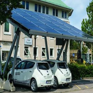 Best 5deg 10deg 15deg Anodized Aluminum Carport Solar Systems For Landscape wholesale
