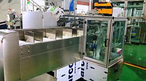 High Automation Automatic Box Packing Machine / Carton Box Wrapping Machine