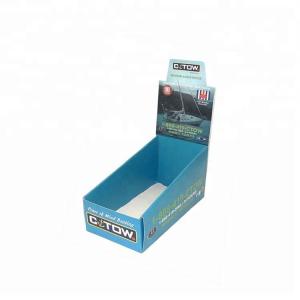 China Retail Counter Top Custom Cardboard Display Boxes Using Recycled Material on sale