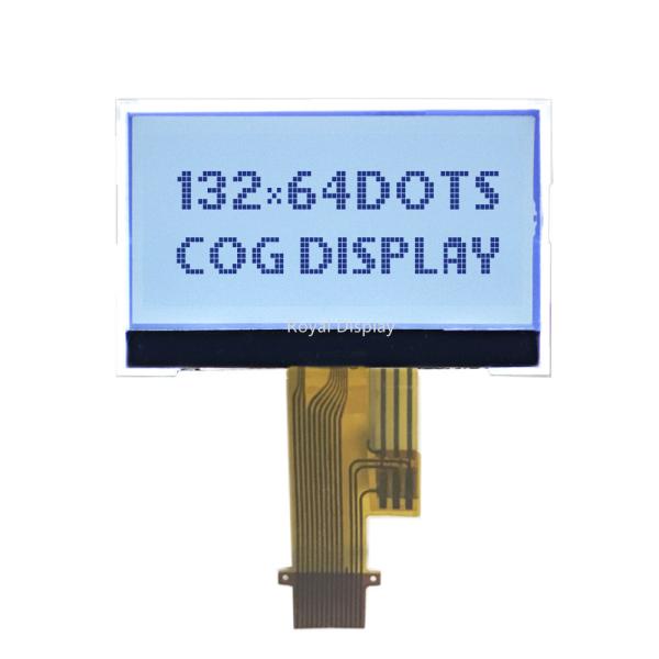 Cheap Transmissive DFSTN COG LCD Display 10.5V 132X64 FPC Nt7534 for sale