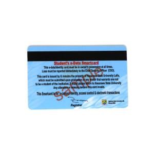 China Water Resistant NFC Read RFID Card , Plastic Custom Mag Stripe Cards on sale