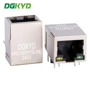 Best KRJ-003YGLNL 100M Integrated Filter CAT5E Ethernet RJ45 Waterproof Connector Module Shielded wholesale
