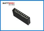 10 / 100M 8 Port Ethernet Switch AF Standard Adjust Network Speed Automatically