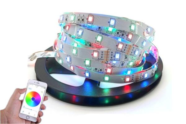 Cheap Wifi APP Control Smart Alexa Bluetooth LED Strip No Hub Requierd With Alexa And Google Home for sale