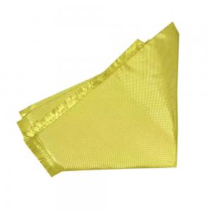 Best Yellow Bulletproof Para Aramid Fabric 400gsm Woven Kevlar Cloth wholesale