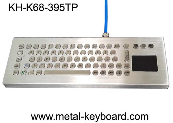 Cheap Waterproof Ruggedized Keyboard , Metal Computer Keyboard With Stand Alone Design for sale