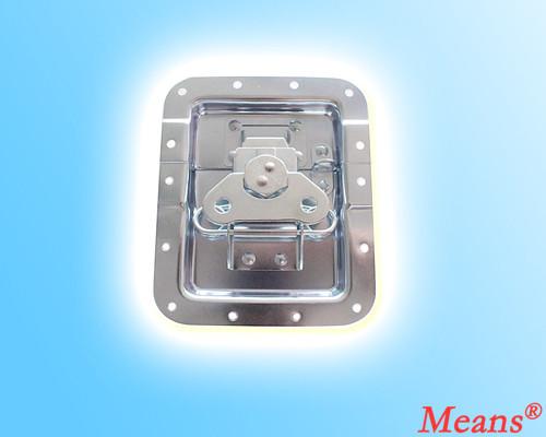 Cheap Large recessed Twist Latch with Offset, Padlockable. zinc plating finish for sale