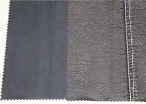 Embossed PU Washed Leather PU + Viscose + Polyester Composition Anti - Mildew