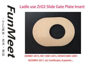 4-8 Sliding Times Ladle Slide Gate With D55 Zirconia Insert Spalling Resistance