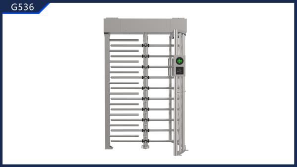 Cheap Security Control Access Full Height Turnstile Gate QR Code for Prison/Neighborhoods 220V Input for sale