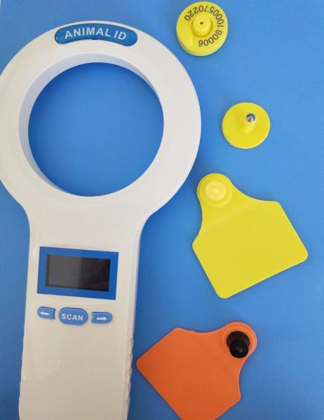Cheap CE And ROHS Certified RFID Microchip Scanner For Animal Identification With Multiple Language Options for sale
