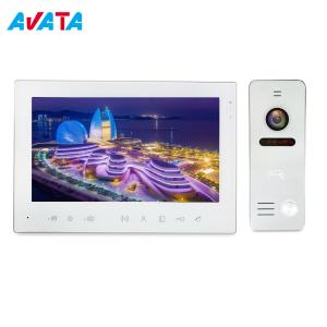 Best Video Interphone 4 Wires Home Security 7 Inch Video Doorphone Intercom system wholesale