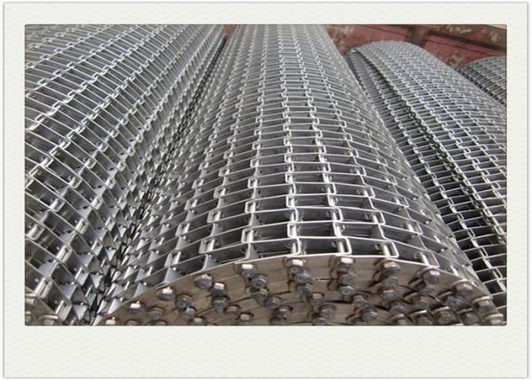 Cheap Flat Wire Mesh Conveyor Belt With Staininless Steel Used In Heavy Machinery for sale