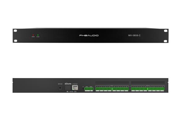 Cheap 16x16 DSP Digital Processor 16CH Audio Matrix System For Conference Hotel for sale