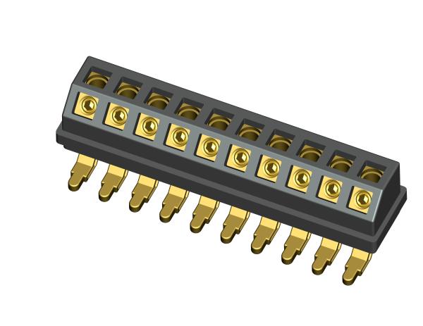 Cheap PCB Insert Soldering Barrier Terminal Block 10 Position BT10-002A for sale