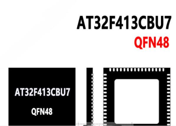 Cheap MCU M4 AT32F413CBU7 PIN To PIN Alternative  STM32F103CBU6 M3 for sale