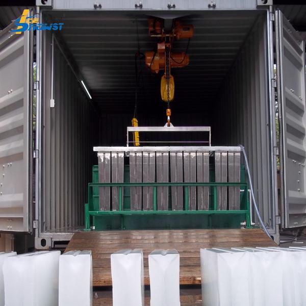 Cheap OEM 5Ton Containerized Block Ice Machine Ice Block Making Plant for sale