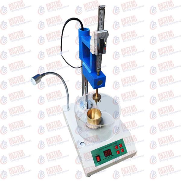 220Volt Asphalt Testing Equipment 0-50mm Range Semi Automatic Penetrometer