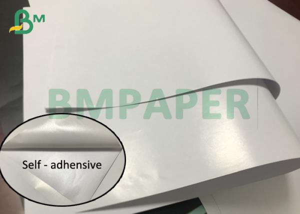 Cheap Jumbo Rolls 80gsm Mirror Gloss Coated Self - Adhesive Sticker Paper for price labels for sale