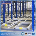 Maximise Space Push Back Pallet Rack For Easy Visual Inventory