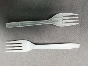 Best 5.9 Inch(160mm) Compostable Fork Durable Disposable Utensils Made From Renewable Plant-Based Resources wholesale