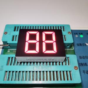 Best Ultra Bright Red Dual Digit 7 Segment LED Display 0.79inch Common Anode For Water Heater wholesale