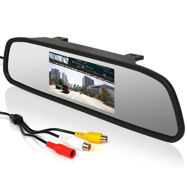 Cheap 9 To 36V Dash Cam Rearview Mirror Car Video Recording System IP67 HD 1080P for sale