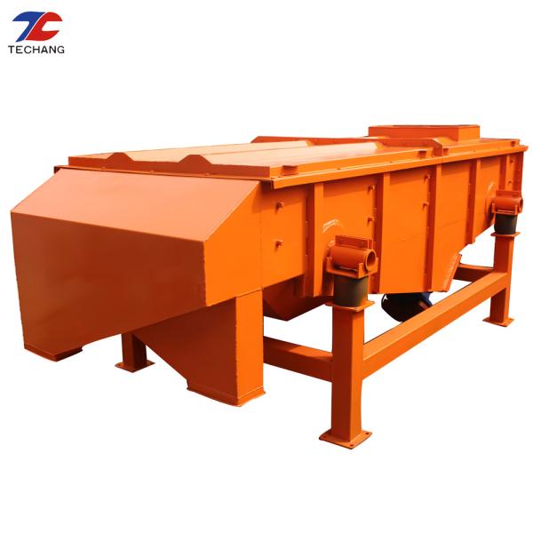 Cheap 1 - 6 Layers Linear Vibrating Screen Sand Sieving Machine Custom Design Acceptable for sale