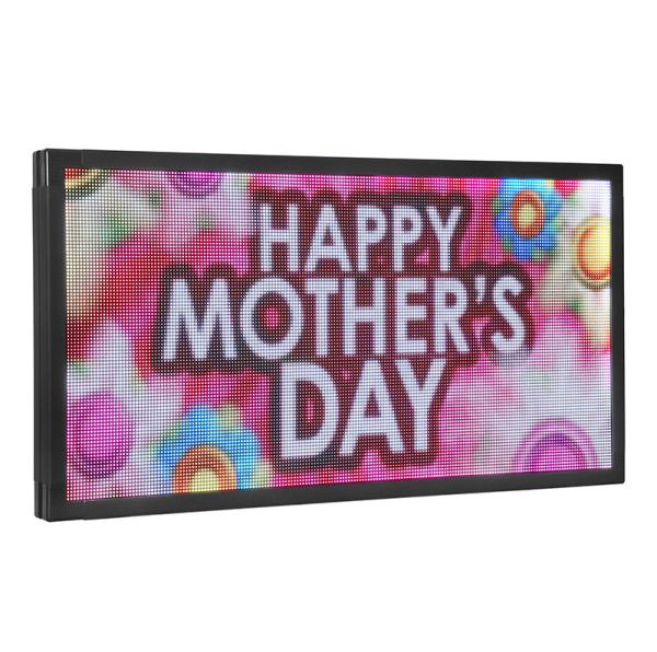 Cheap Moving P5 LED Sign Programmable Message Scrolling Board Full Color for sale