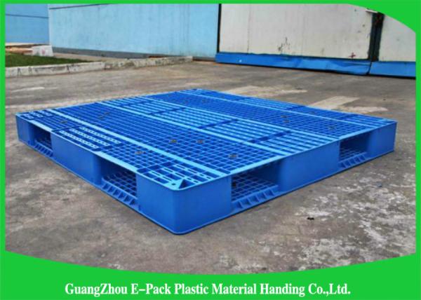 Cheap Recyclable Single Mesh Deck Stackable Plastic Pallets 1200*1000mm for sale