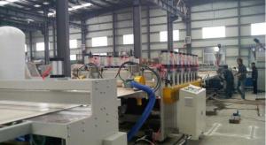 PVC WPC Wood Plastic Composite Extrusion Line for Window Profile Production