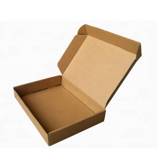 Cheap Smooth Cut Corrugated Paper Box For Mailing With Custom Design Service for sale