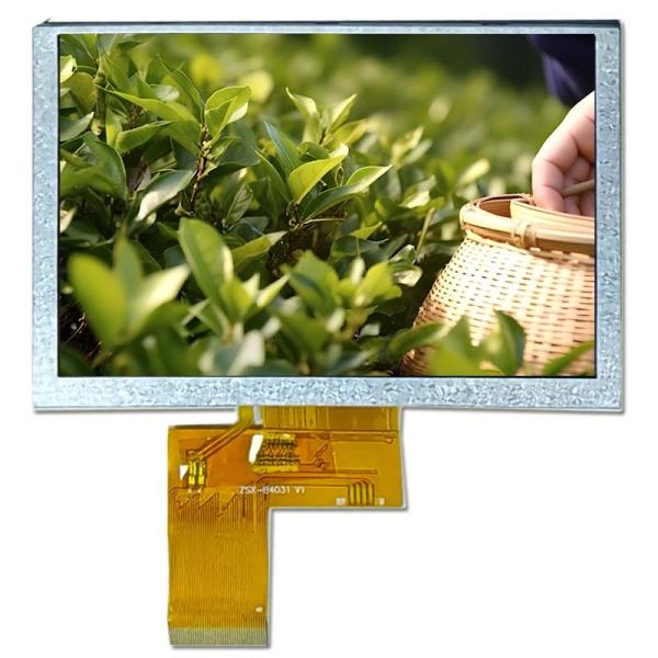 Cheap 5 Inch TFT Display IPS Viewing Angle 400 Nits Vehicle LCD Display Module for sale