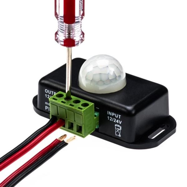 Cheap Dc 12v 24v 8a Pir Motion Sensor Switch For Led Strip Light for sale