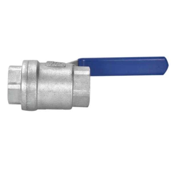 Cheap General 2PC Stainless Steel Internal Thread Handle Lock Ball Valve for Water Oil and Gas for sale