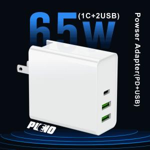 PD 3.0 Type C Fast Charger Adapter 5V 3A , Foldable 65W USB C Charger