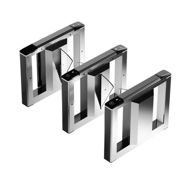 Cheap Single Lane Flap Barrier Turnstile Robust Ip56 Access Control for sale