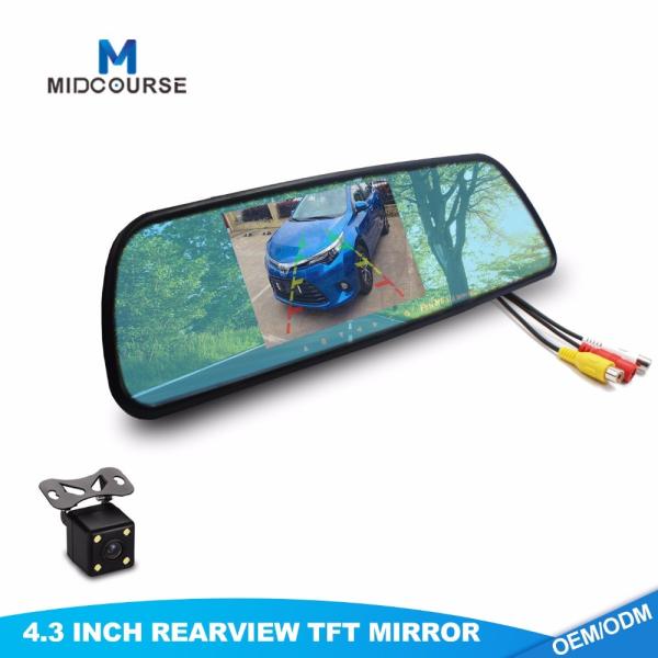 Cheap Nightvision Monitor Rear View Mirror / Hd Backup Camera System for sale