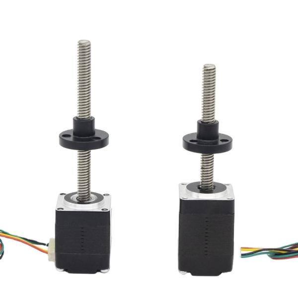 Cheap 0.9/1.8 Degree Step Angle Linear Motor Nema8 T5/T8/T10 for High Precision Applications for sale