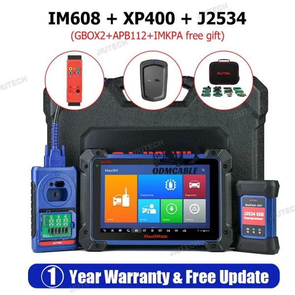 Autel Program Scanner IM608 Pro Key FOB Programming Tool Complete Set Diagnostic