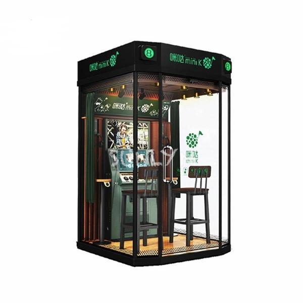 Cheap Pop Music Entertainment Mini Karaoke System With Microphone Coin Operated for sale