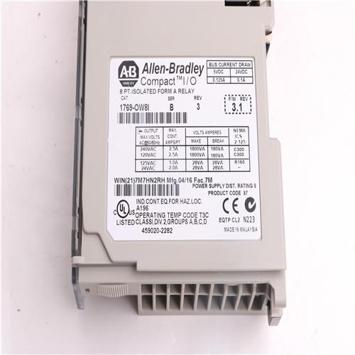 Cheap Allen Bradley Modules 1769-OW8I  AB 1769-OW8I AC/DC Relay Output Module for sale
