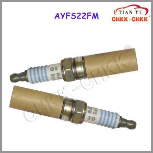 Best 4PCS Motorcycle Spark Plugs SP-411 AYFS22FM Platinum With Flat Seat Denso ITV22 wholesale