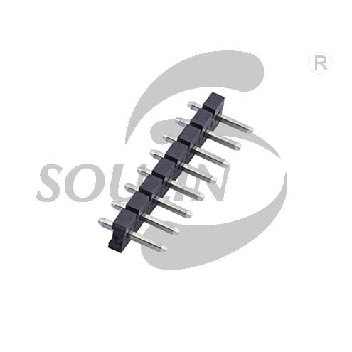 Cheap 5.08mm pin header single row straight customized waterproof shenzhen factory pin header for sale