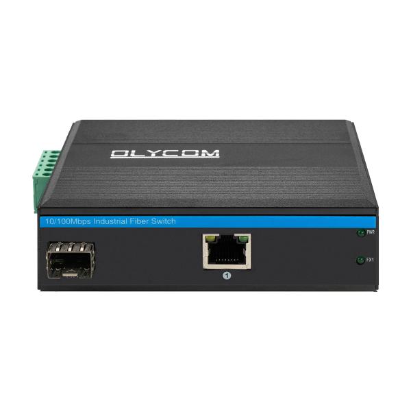 Cheap 10/100m 2 Port Industrial Network Switch Ethernet Unmanaged DIN Rail Network Poe Switch With IP40 Level Protecion for sale