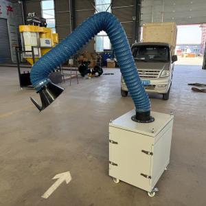 China Industrial Dust Collector Portable Welding Fume Extractor With Suction Arm on sale
